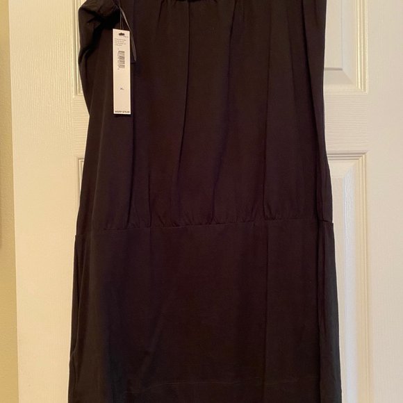 New DKNYC Black Cotton Strapless Tube Top or Skirt - Picture 4 of 4